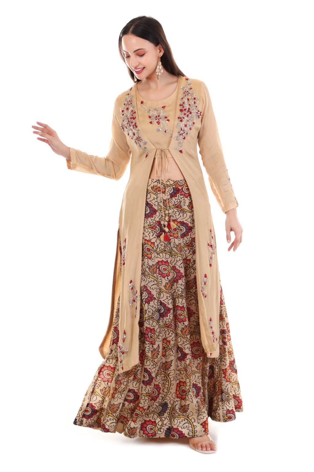 Ethnic Beige 3 piece Set