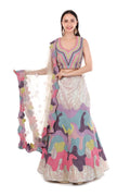 Multicolor Designer Lehenga Choli Set