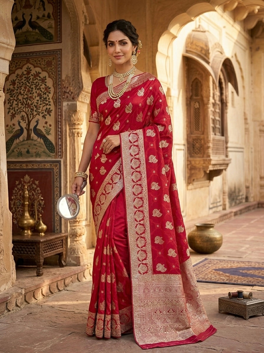 Pure Silk Party Wear Saree