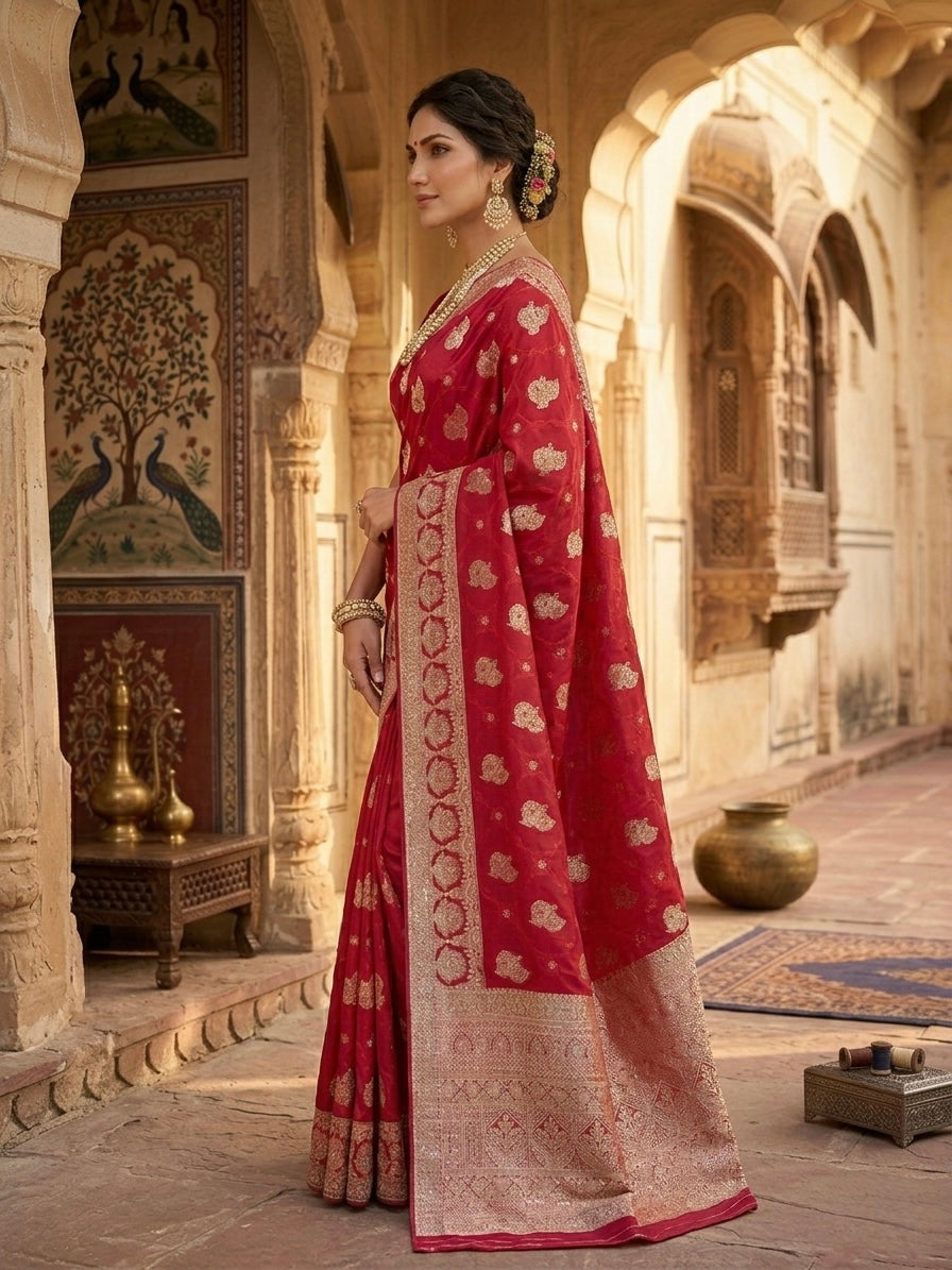 Pure Silk Party Wear Saree