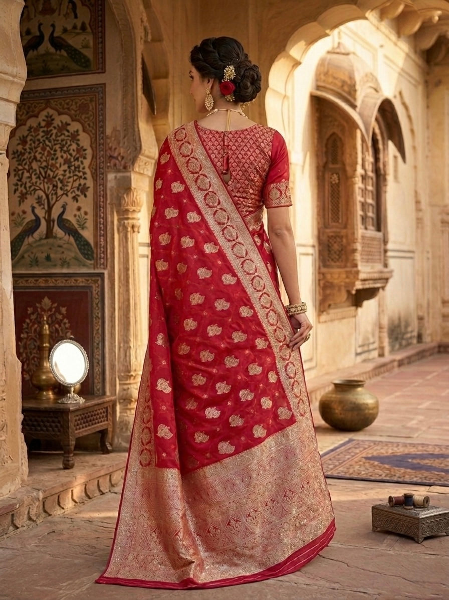 Pure Silk Party Wear Saree