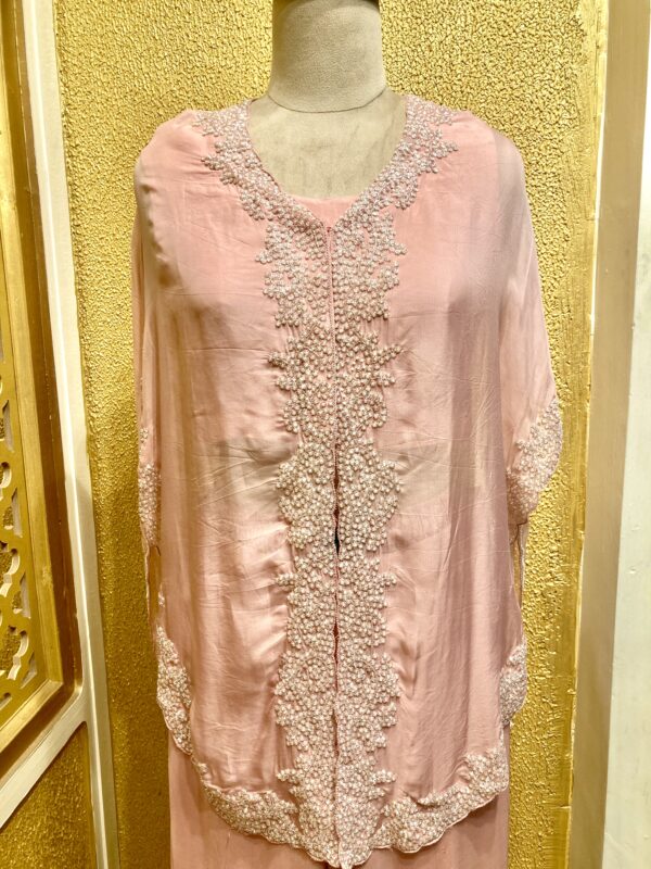 Elegant Organza Kaftan Set - Image 2