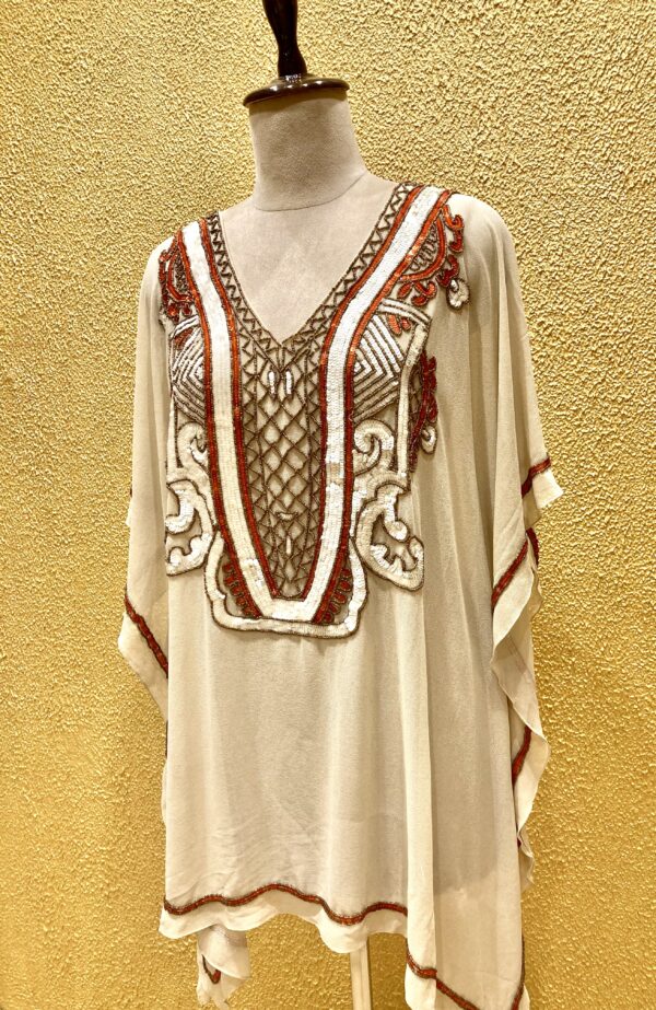 Stunning Georgette Kaftan Top - Image 4