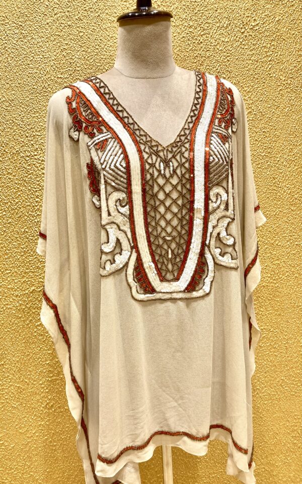 Stunning Georgette Kaftan Top - Image 5