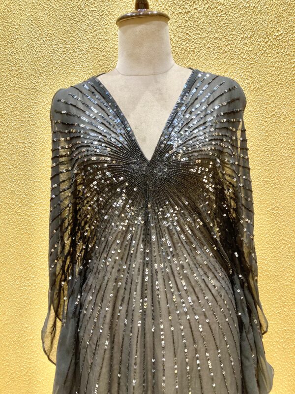 Gorgeous Black Kaftan Top - Image 2