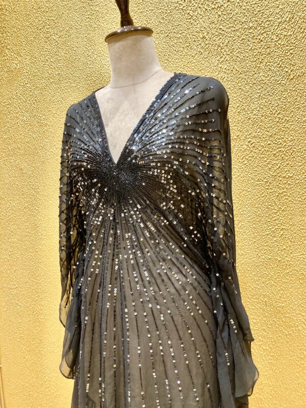 Gorgeous Black Kaftan Top - Image 3